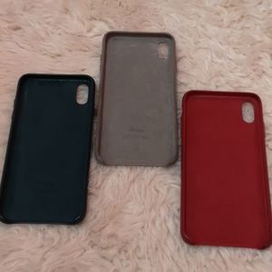 Original iPhone XS Max leather case